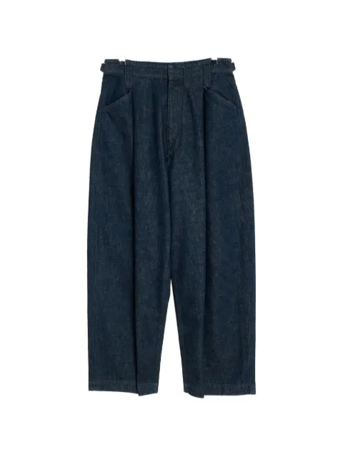 LEMAIRE pleated workwear jeans Blue PA1201LD068