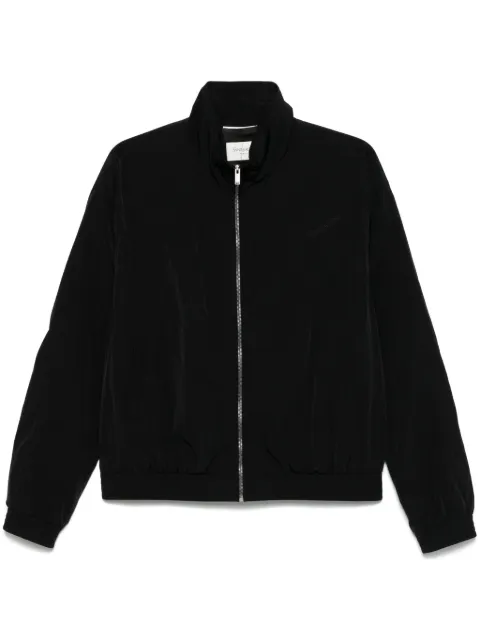 Saint Laurent crinckled blouson jacket Black 822579YZ9AD