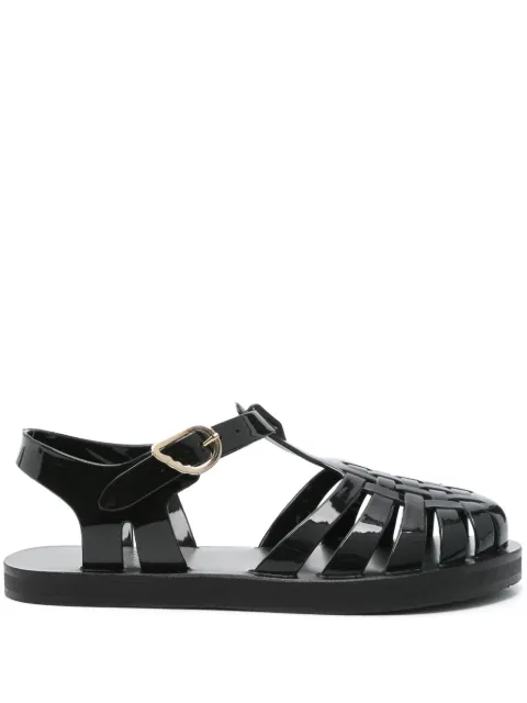 Ancient Greek Sandals Karina sandals Black HOMERIAJELLY