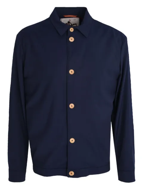 Luciano Barbera button-fastening shirt jacket Blue 11502821062
