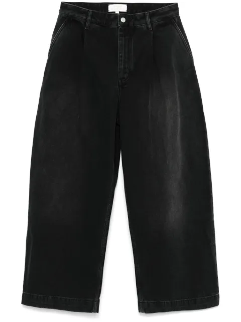 Studio Nicholson Puch pleated jeans Black PUCHSNM124414OZREGENDENIMWASHEDBLACK