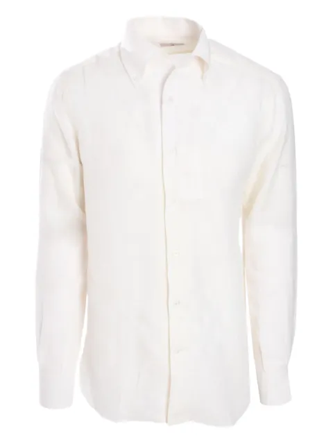 Luciano Barbera linen shirt White 15541671103
