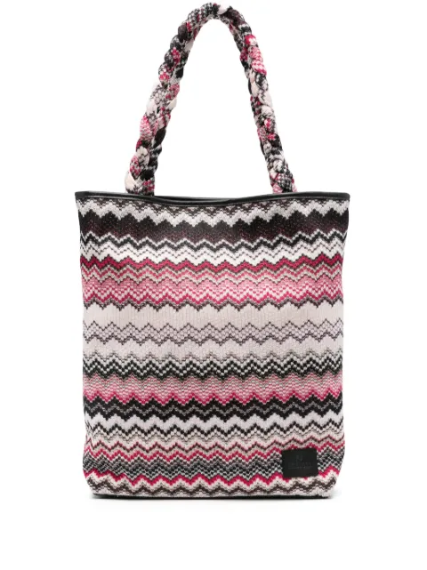 Missoni wave tote bag Black MI10058F