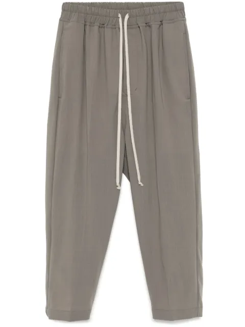 Rick Owens drawstring astaires cropped trousers Grey RP01E7303WLP
