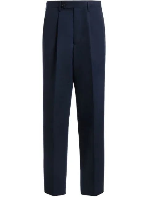 Bally pleated trousers Blue MTR036CO367