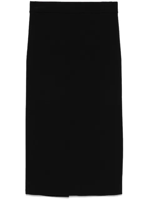 Max Mara ribbed midi skirt Black 2511301029600