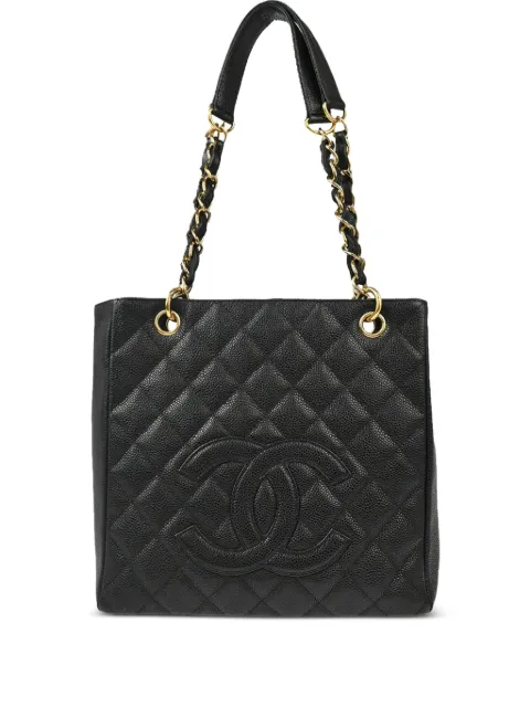 CHANEL Pre-Owned 2005 Petite Shopping Tote bag Black 9499609