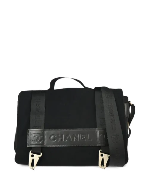 CHANEL Pre-Owned 2005 Sport Line two-way handbag Black 9419882