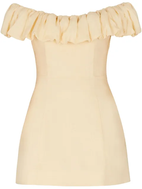 Nicholas Uma mini dress Yellow S25D2628L