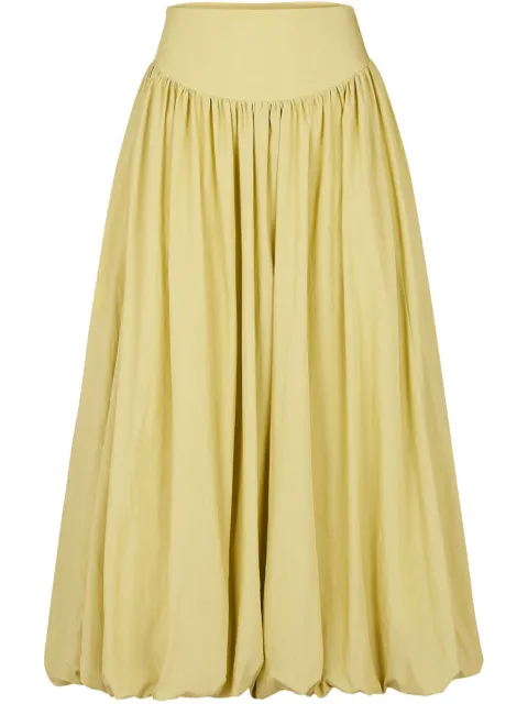 Nicholas Zaira midi skirt Green S25S0938RB