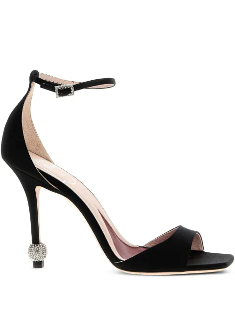 Roger Vivier 110mm Marlene sandals Black RVW56827490RS0