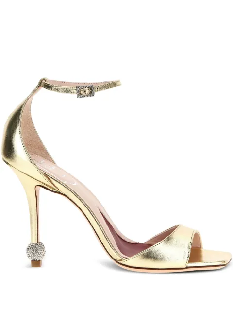 Roger Vivier 100mm Marlene sandals Gold RVW56827490KACG005