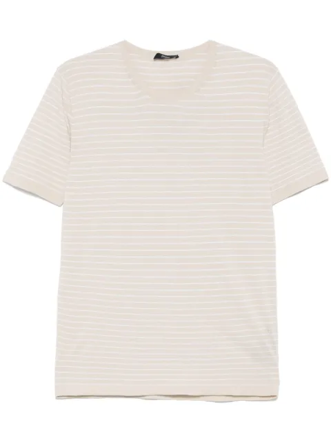 Herno striped T-shirt Neutrals MG000170U72097