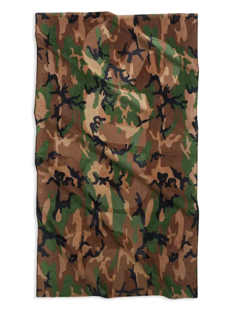 Supreme Tonal Logo "SS24 - Woodland Camo" towel Brown SU25034