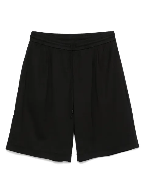Giorgio Armani cotton track shorts Black GM001496TE103330