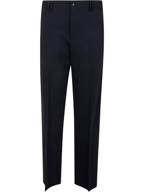 PT Torino wool straight-leg trousers Blue COASJDB00REWMA29