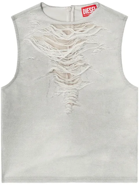 Diesel distressed tank top Grey A189230PLAI