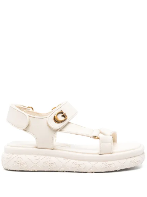 GUESS USA crystal-embellished sandals Neutrals FLJLANELE03