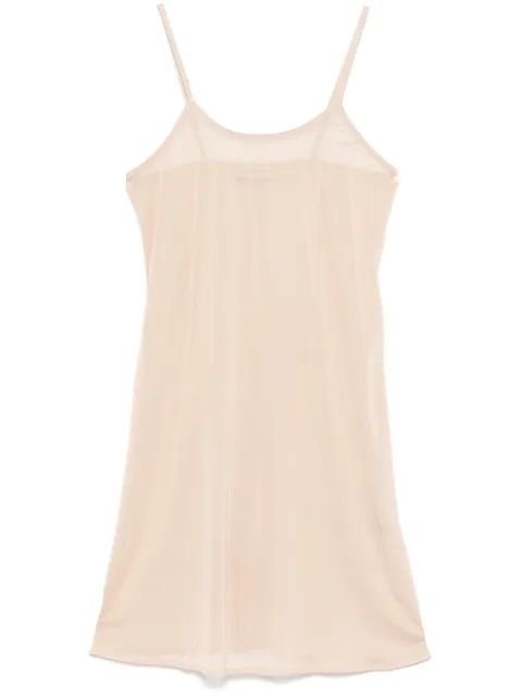 MRZ semi-sheer mini dress Neutrals S25014524