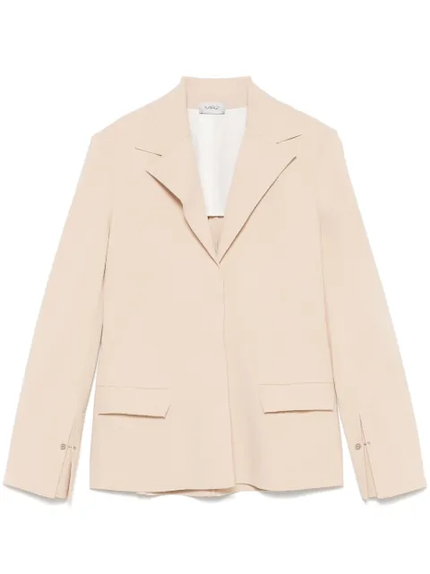 MRZ single-breasted blazer Neutrals S250071