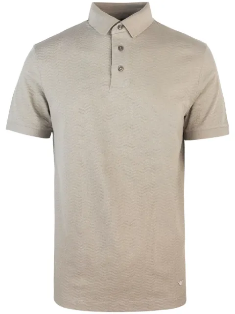 Emporio Armani logo polo shirt Neutrals EM001295AF10762