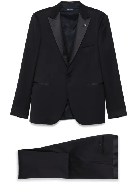 Tagliatore wool three-piece suit Blue SFBR15A01LIS060001U
