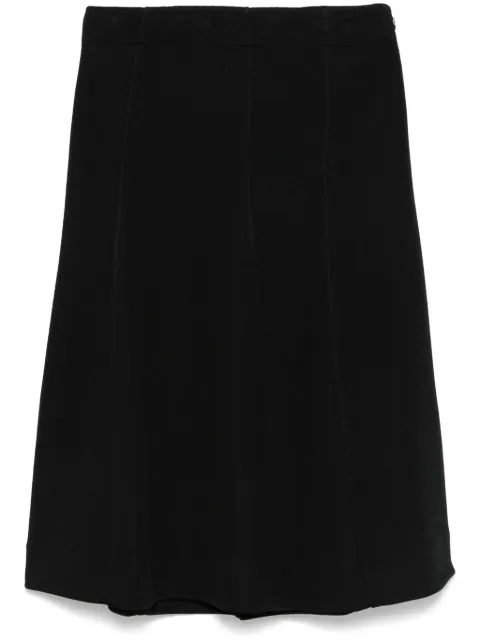 Jil Sander flared midi skirt Black J02MA0258J20232