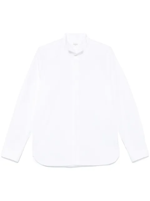 Saint Laurent wingtip-collar cotton shirt White 819673Y1H48