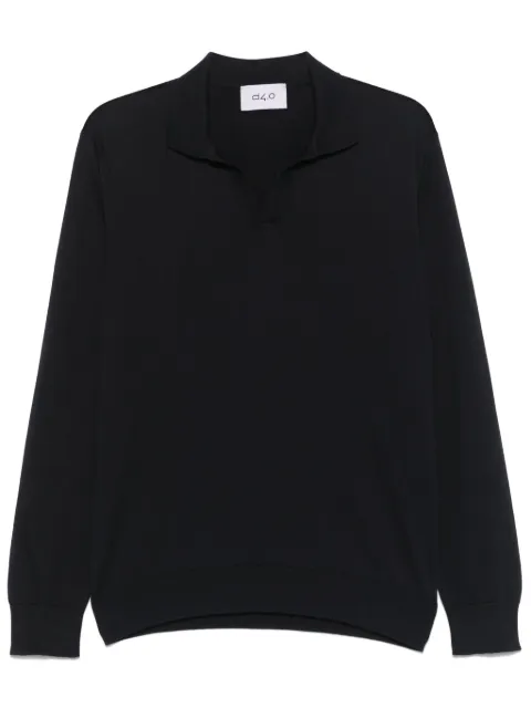 D4.0 fine-knit top Blue 4318929401
