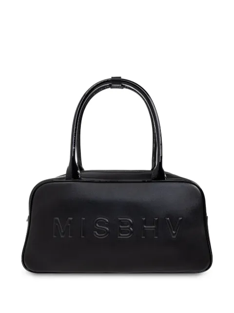 MISBHV logo-embossed tote bag Black 250A408