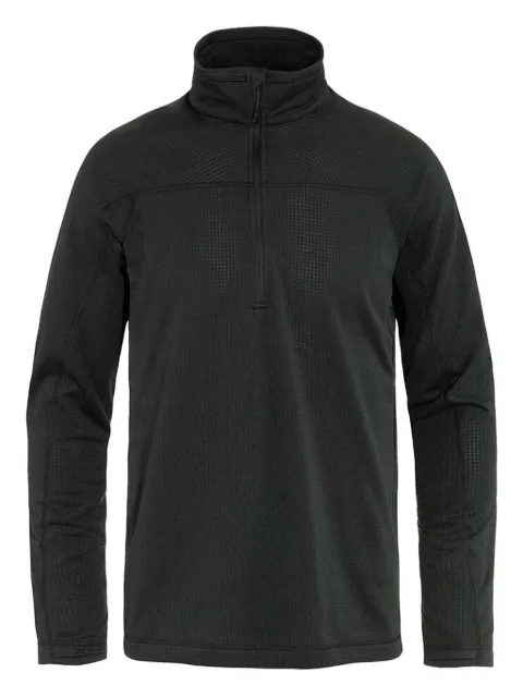 Fjällräven Abisko half-zip textured sweater Black F87113550