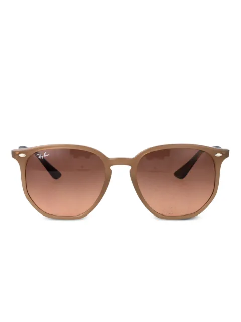 Ray-Ban square sunglasses Brown 0RB4306678846