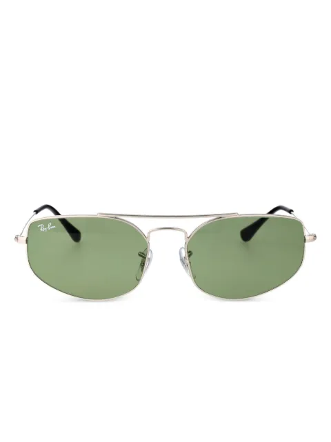 Ray-Ban oval sunglasses Silver 0RB3845