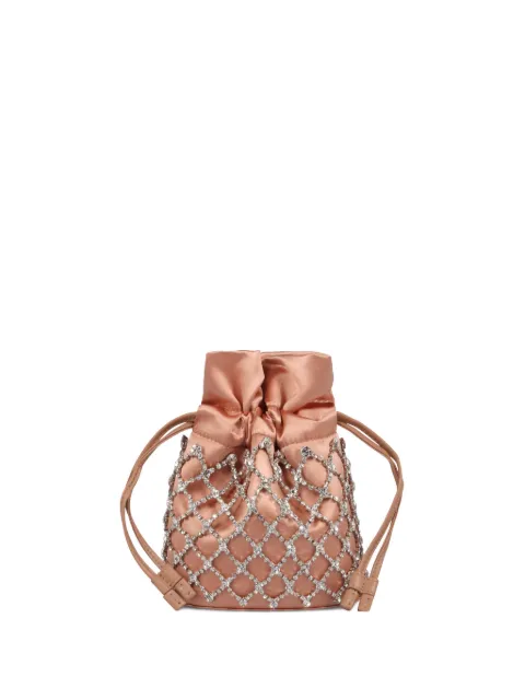 Aquazzura mini Crystal Lover clutch bag Pink CLRPOCP0