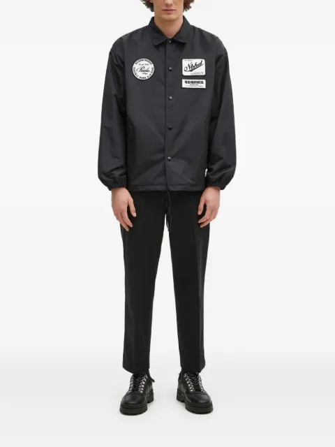 Neighborhood ring-detail trousers Black 242VFDKNPTM02