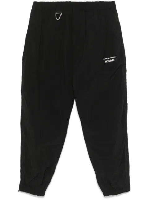 Comme des Garçons Homme logo-print track pants Black HOP0080511
