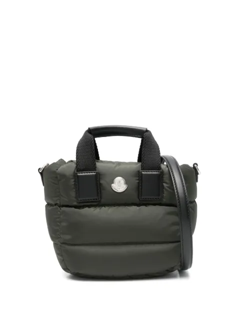 Moncler micro Caradoc tote bag Green L209B5L00004M6275