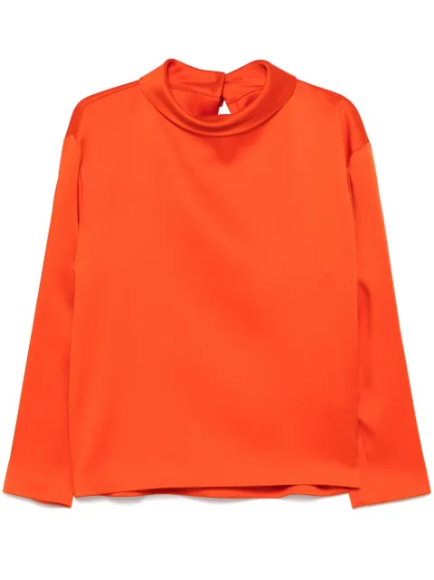 Carven satin blouse Orange 6251K2121801
