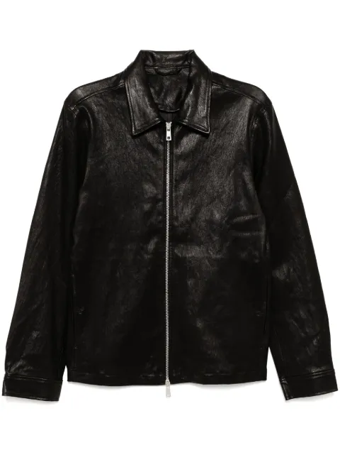 Giorgio Brato leather jacket Black GU25S24007STVG