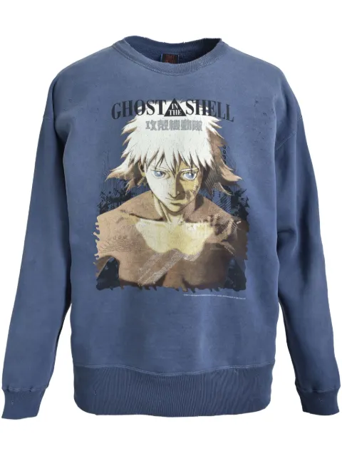 SAINT MXXXXXX Ghost In The Shell sweatshirt Blue SMHR80000C08NVY