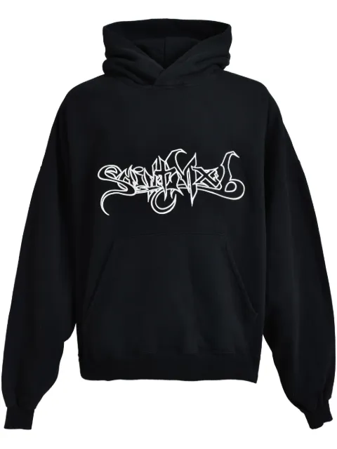 SAINT MXXXXXX cotton hoodie Black SMHR80000049BLK