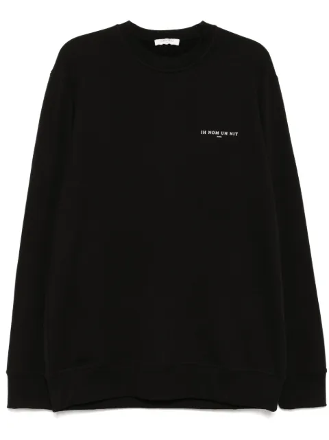 Ih Nom Uh Nit logo-print sweatshirt Black NUS25253