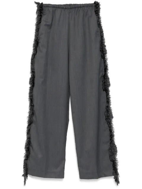 JNBY Side-detailed straight trousers Grey 5P3E12250