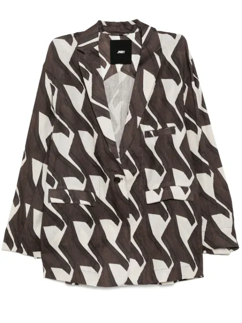 JNBY patterned blazer 5P3714260