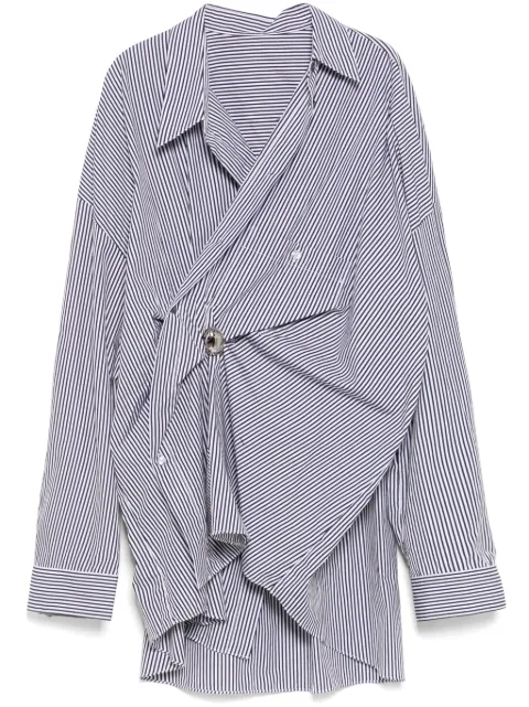 JNBY Gathered oversize shirt Black 5P2211250