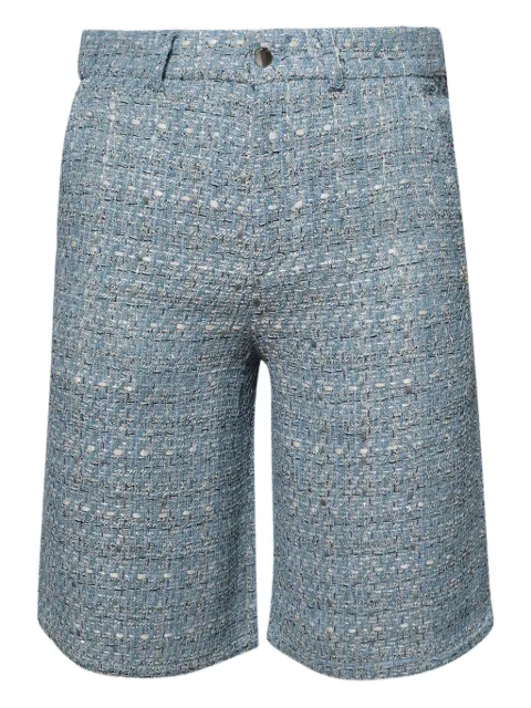 AMIRI Boucle side-pockets shorts Blue AMSHCA1093
