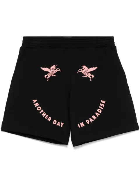 Givenchy unicorns-embroidered shorts Black BM515J3YQ7