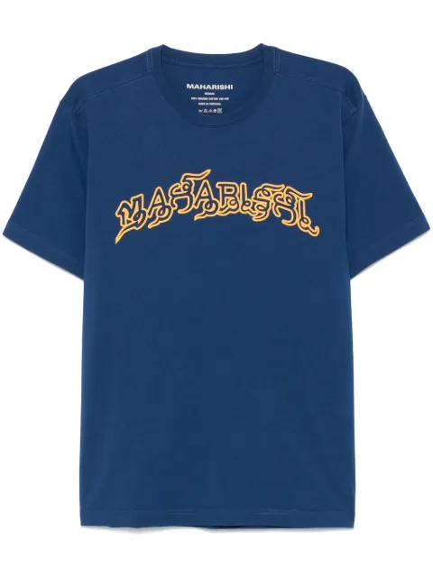 Maharishi 1489 Muay Thai Tiger Dragon T-shirt Blue 1489