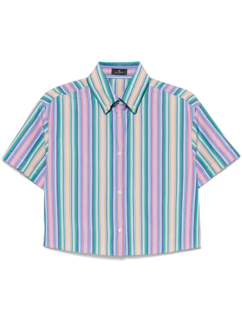ETRO striped shirt Blue WRIA005399TR572