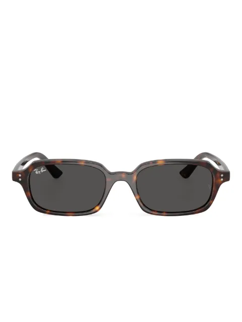 Ray-Ban Zuri rectangle-frame sunglasses Brown RB4455135987